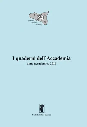 Novità I quaderni dell‘Accademia