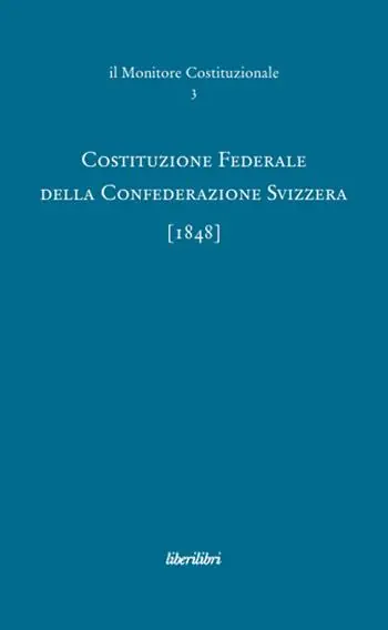 Costituzione federale della Confederazione Svizzera 1848 Professionale