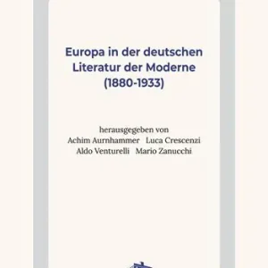 Prezzo Basso Europa in der deutschen Literatur (1880-1993)