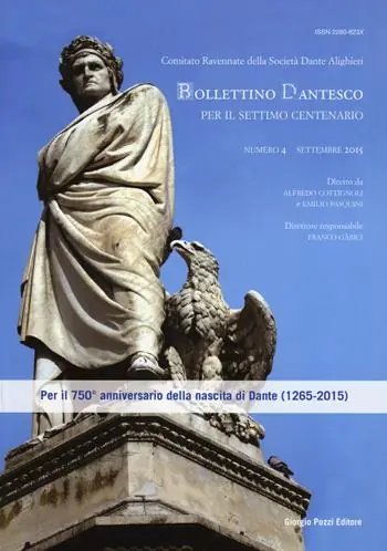 Compra Adesso Bollettino dantesco. Per il settimo centenario (2015). Vol. 4