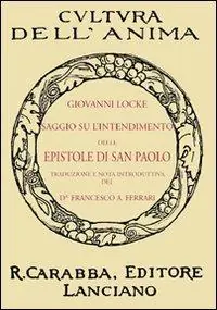 Saggio su l‘intendimento delle epistole di S. Paolo Di Tendenza