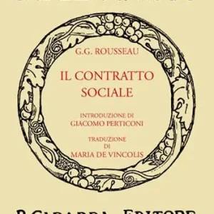 Saldi Il contratto sociale (rist. anast. 1933). Ediz. in facsimile