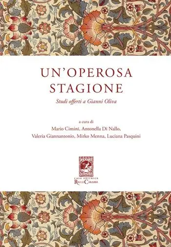 Un‘operosa stagione. Studi offerti a Gianni Oliva Must-Have