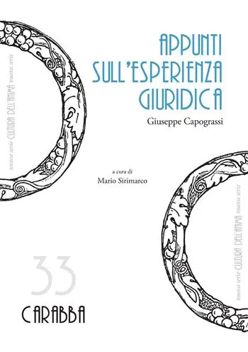 Spedizione Espresso Appunti sull‘esperienza giuridica