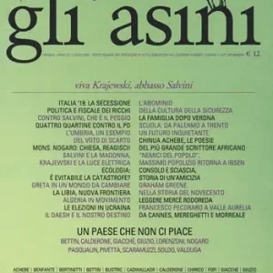 Professionale Gli asini. Rivista di educazione e intervento sociale (2019). Vol. 65 Viva Krajewski, abbasso Salvini