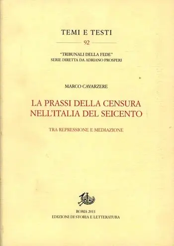 La prassi della censura nell‘Italia del Seicento. Tra repressione e mediazione Occasione