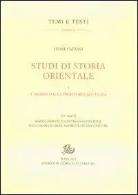 Occasione Imperdibile Studi di storia orientale. Vol. 1 L‘Arabia dalla preistoria all‘islam