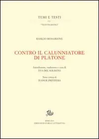 Novità Contro il calunniatore di Platone