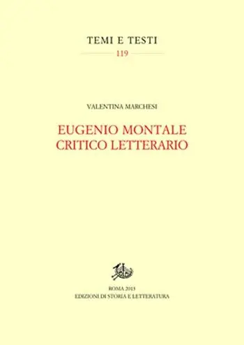 Eugenio Montale critico letterario Nuova Collezione