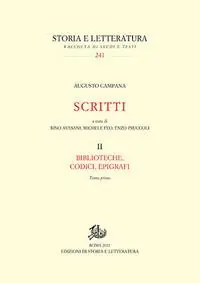 Scritti. Biblioteche, codici, epigrafi. Vol. 2 Compra Oggi Stesso