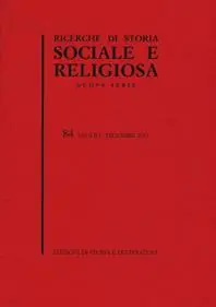 Ricerche di storia sociale e religiosa (2013). Vol. 84 Compra Adesso