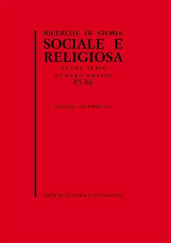 Esclusivo Ricerche di storia sociale e religiosa. Vol. 85-86