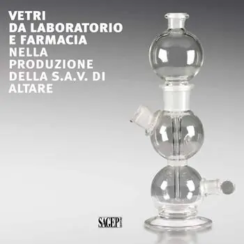 Più Venduto Vetri da laboratorio e farmacia nella produzione della S.A.V. di Altare. Ediz. italiana e inglese