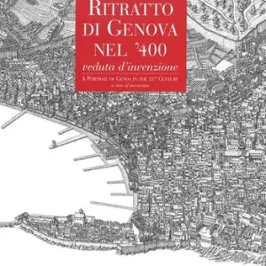 Professionale Ritratto di Genova nel ‘400. Veduta d‘invenzione. Ediz. italiana e inglese