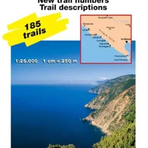Cinque Terre map. Guide to trails. 185 trails 1 25.000 Scelto Dai Clienti