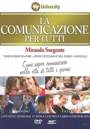 La comunicazione per tutti. Come saper comunicare nella vita di tutti i giorni. Con 6 DVD. Con audiolibro Offerta Lampo