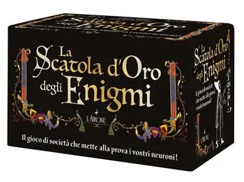 La scatola d‘oro degli enigmi. Nuova ediz. Con 100 Carte Prezzo Di Fabbrica