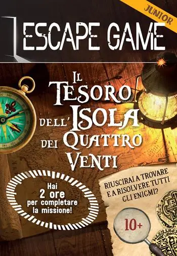 A Buon Prezzo Il tesoro dell‘isola dei quattro venti. Escape game junior