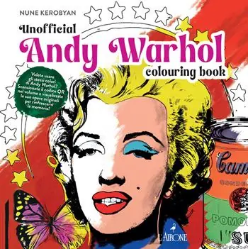 Offerta Andy Warhol. Unofficial colouring book
