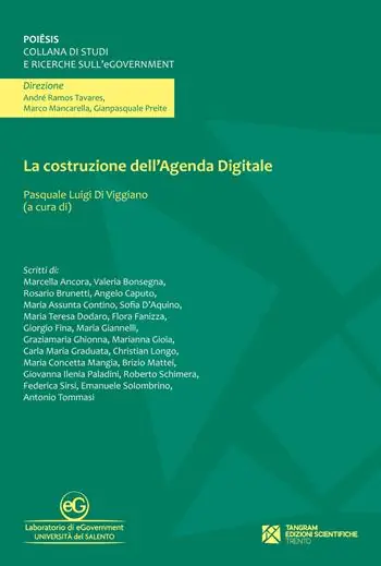 Vendita Finale La costruzione dell‘agenda digitale. Temi e prospettive d‘informatica giuridica