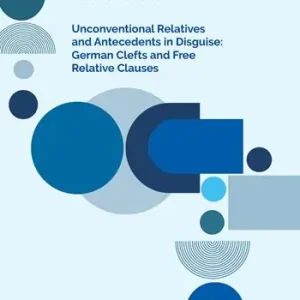 Unconventional relatives and antecedents in disguise german clefts and free relative clauses Compra Oggi Stesso