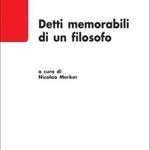 Detti memorabili di un filosofo Prezzo Di Fabbrica