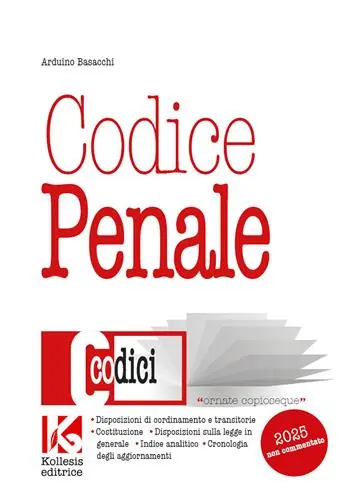 Quantità Limitata Codice penale 2025 non commentato