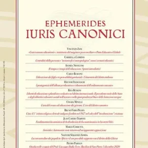 Sconto Ephemerides Iuris canonici (2021). Vol. 1