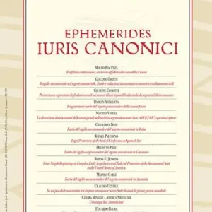 Occasione Imperdibile Ephemerides Iuris canonici (2021). Vol. 2
