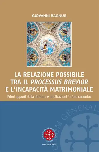 La relazione possibile tra il «processus brevior» e l‘incapacità matrimoniale. Primi apporti della dottrina e applicazioni in foro canonico Offerta Del Giorno