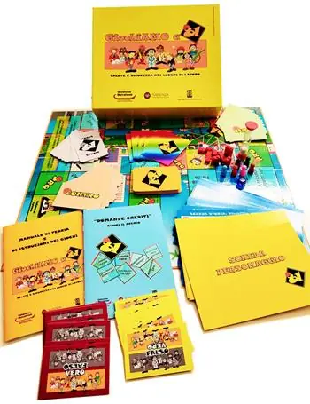 Saldi Giochiamo a 81. Salute e sicurezza nei luoghi di lavoro. Con Gioco da tavolo