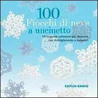 100 fiocchi di neve a uncinetto Spedito Oggi