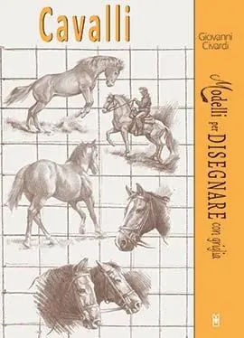 Cavalli. Modelli per disegnare con griglia Spedizione Espresso