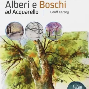 Offerta Alberi e boschi ad acquarello pronti da dipingere. Ediz. a colori