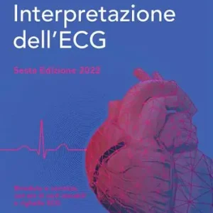 Interpretazione dell‘ECG. Con righello ECG. Con set di card tascabili Esclusivo