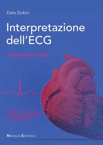 Interpretazione dell‘ECG. Con righello ECG. Con set di card tascabili Esclusivo