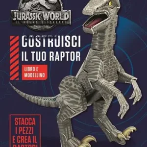 Subito Disponibile Jurassic world. Costruisci il tuo raptor. Ediz. a colori. Con gadget