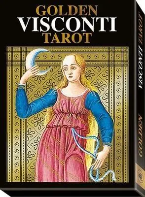 Economico Golden Visconti Tarot