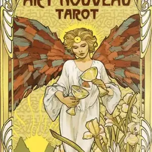 A Buon Prezzo Golden art nouveau tarot. Grand trumps. Con Libro