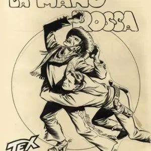 Prezzo Conveniente Tex. La mano rossa