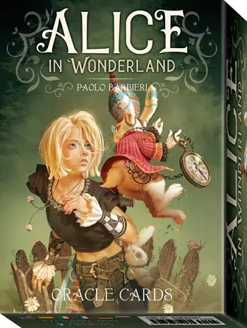 Alice in wonderland. Oracle cards Offerta