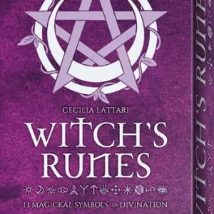 Witch‘s runes kit. Ediz. italiana. Con 13 rune di legno Promo Stagionale