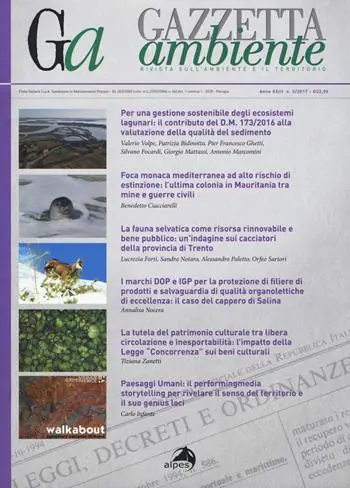 Gazzetta ambiente. Rivista sull‘ambiente e il territorio (2017). Vol. 3 Offerta Lampo