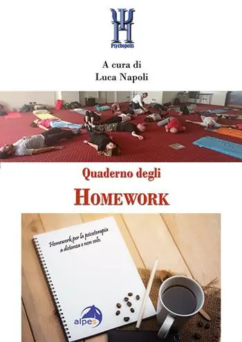 Professionale Quaderno degli Homework. Homework per la psicoterapia a distanza e non solo
