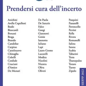 Compra Online Prendersi cura dell‘incerto. Giornate SIEFPP