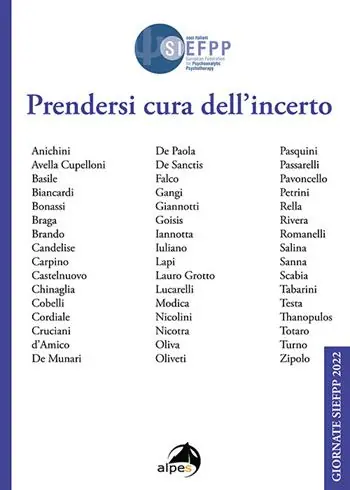 Compra Online Prendersi cura dell‘incerto. Giornate SIEFPP