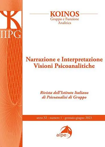 A Buon Prezzo Koinos. Gruppo e funzione analitica (2023). Vol. 1 Narrazione e interpretazione. Visioni Psicoanalitiche
