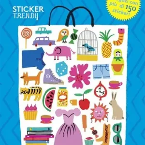 I love shopping. Sticker trendy. Ediz. illustrata Subito Disponibile