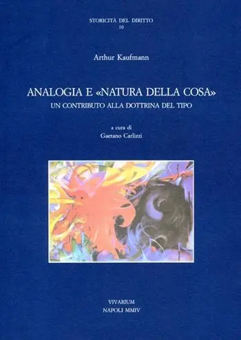 Prezzo Conveniente Analogia e «natura della cosa». Un contributo alla dottrina del tipo