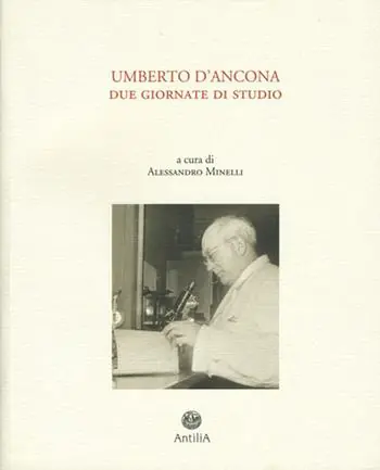 Prezzo Scontato Atti del Convegno Umberto D‘Ancona